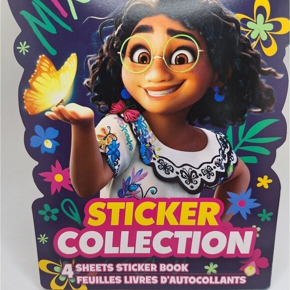 Encanto sticker book over 150 pieces 4 sheets stocking stuffers - Picture 5 of 6